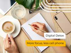 Fasting, but differently: less cell phone, more focus