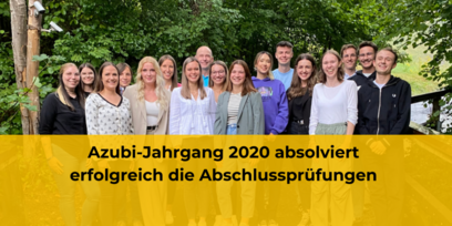 Azubi-Jahrgang 2020 absolviert erfolgreich die Abschlussprüfungen
