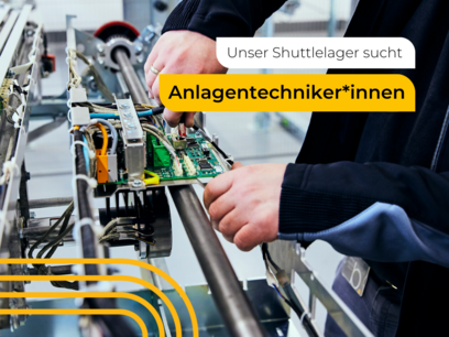 Ein Tag mit Nico im hochmodernen Shuttlelager