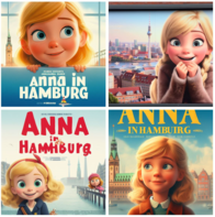 AI pictures from Anna's job shadowing