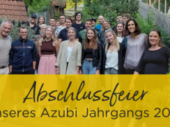 Azubi Jahrgang 2019 absolviert erfolgreich die Abschlussprüfungen