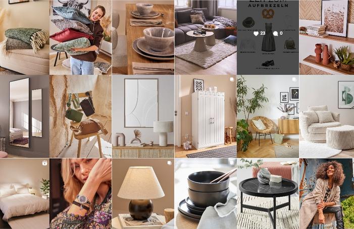 Momentaufnahme einer informellen Besprechung durch ein Smartphone.