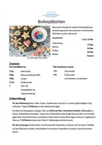 Butterplätzchen